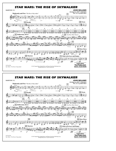 Star Wars: The Rise of Skywalker (arr. Matt Conaway) - Baritone T.C.