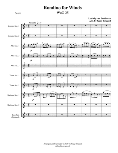 Rondino for Winds