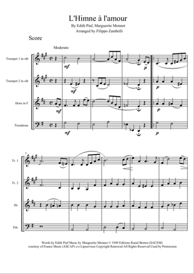 Hymne A L'amour