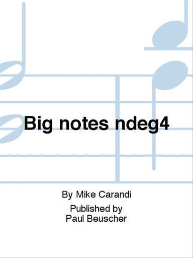 Big notes n°4