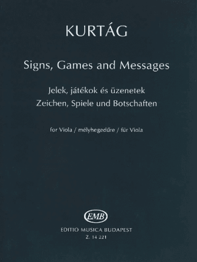 Signs, Games and Messages for Viola