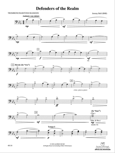 Defenders of the Realm: 1st Trombone