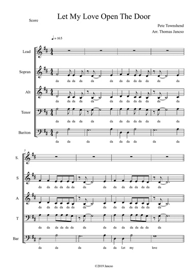 Let My Love Open The Door