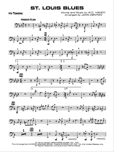 St. Louis Blues: 4th Trombone