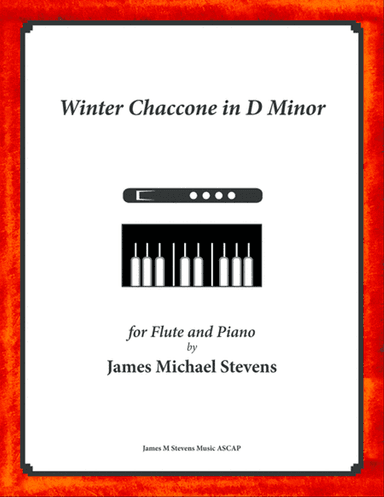 Winter Chaconne in D Minor - Flute & Piano