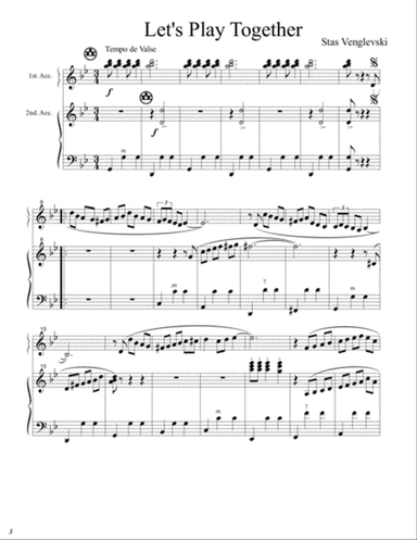 "Lets Play Together" (Duet)