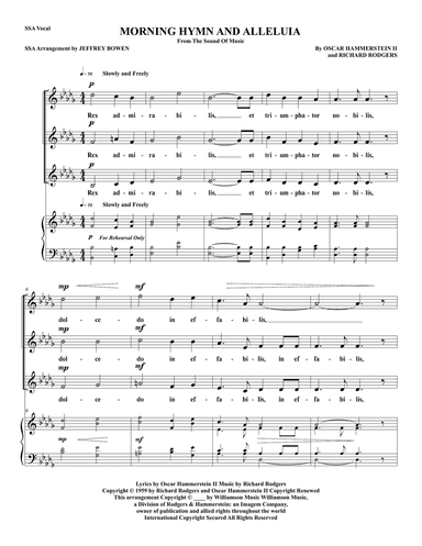 Morning Hymn And Alleluia
