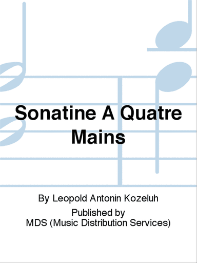Sonatine à quatre mains