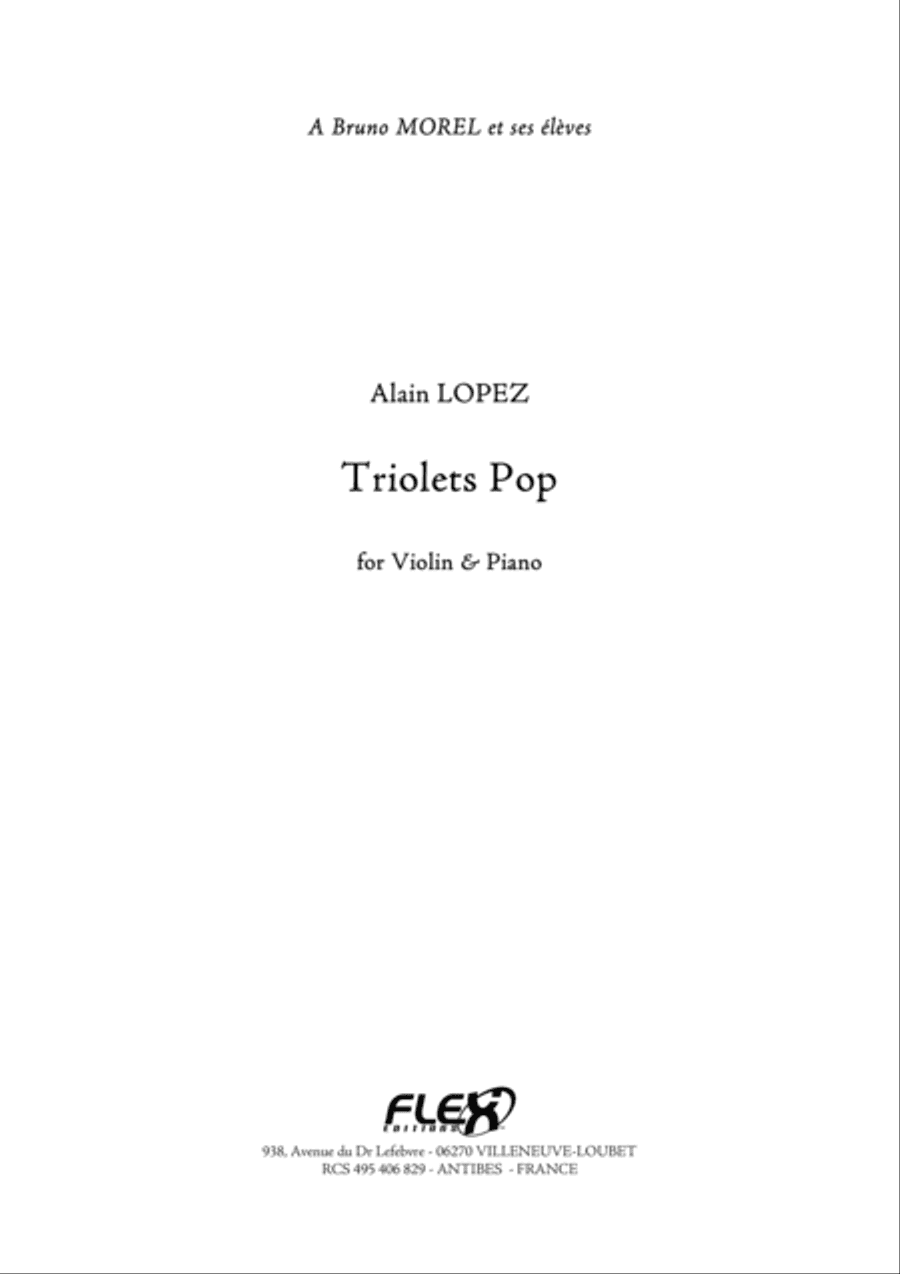 Triolets Pop
