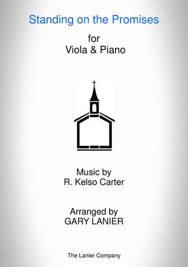 STANDING ON THE PROMISES (Viola/Piano and Viola Part)