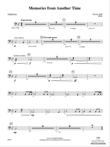 Memories from Another Time: Timpani