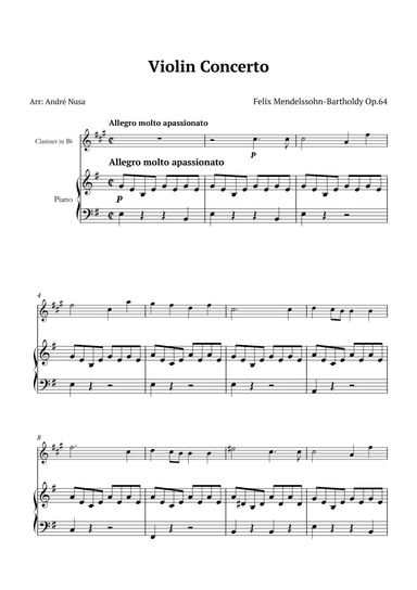 Violin Concerto in E minor