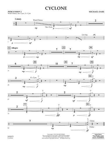 Cyclone - Percussion 2