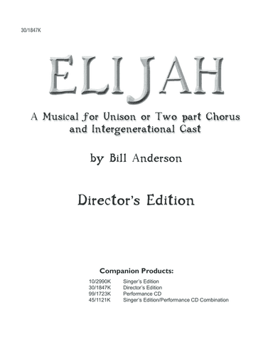 Elijah - Director's Edition