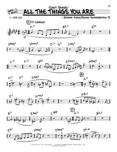 All The Things You Are (solo only)