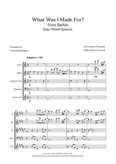 What Was I Made For?