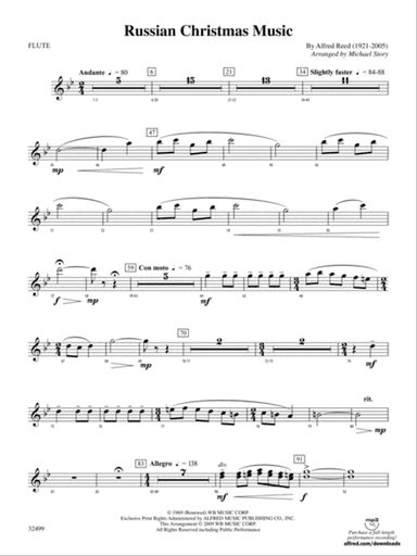 Russian Christmas Music: Flute