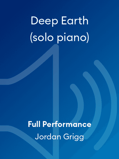 Deep Earth (solo piano)