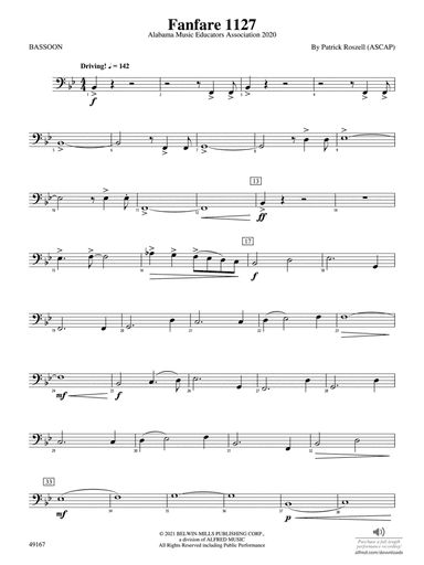 Fanfare 1127: Bassoon