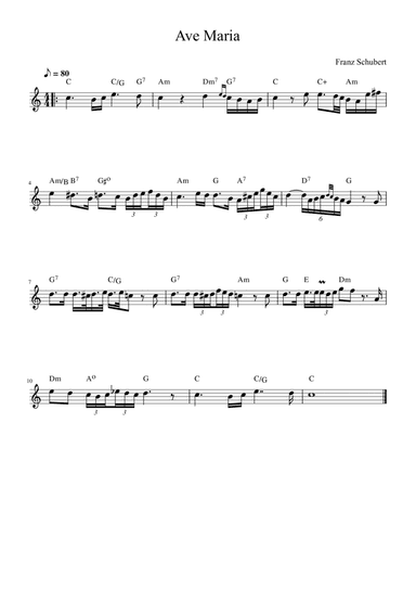 Ave Maria - Schubert