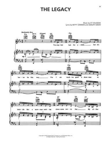 The Legacy (from On The Twentieth Century)