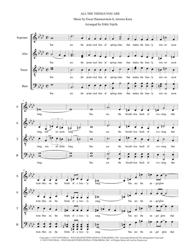 All The Things You Are