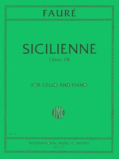 Sicilienne, Opus 78