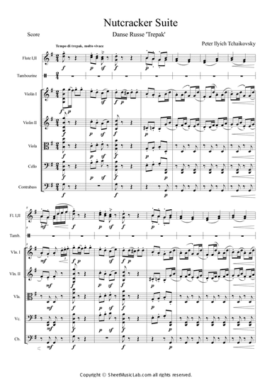 Nutcracker Op.71a - Danse Russe - Trepak