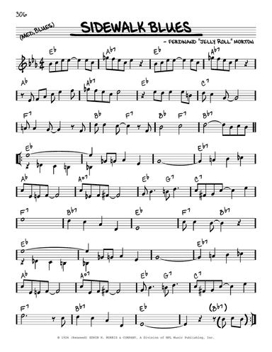 Sidewalk Blues (arr. Robert Rawlins)