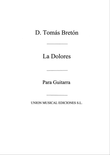 Jota From La Dolores