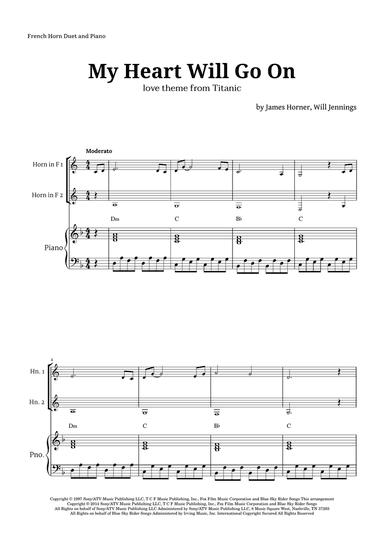 My Heart Will Go On (love Theme From 'titanic')