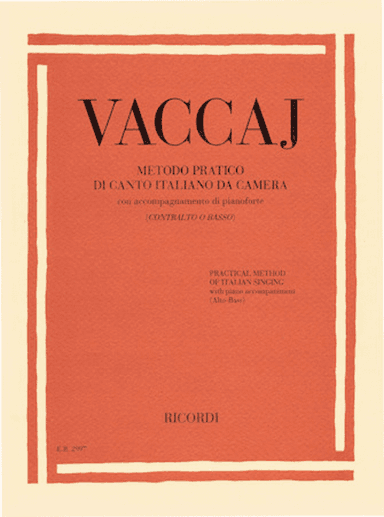 Practical Method of Italian Singing