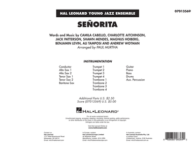 Senorita (arr. Paul Murtha) - Conductor Score (Full Score)