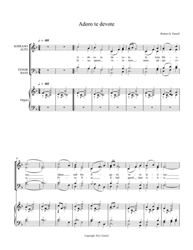 Adoro te devote