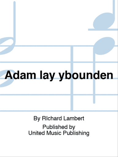 Adam lay ybounden