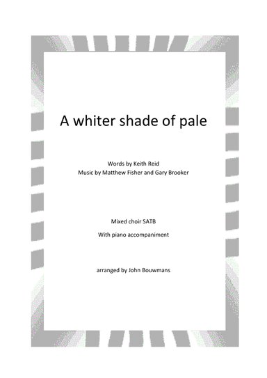 A Whiter Shade Of Pale