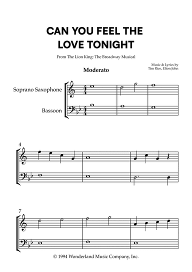 Can You Feel The Love Tonight