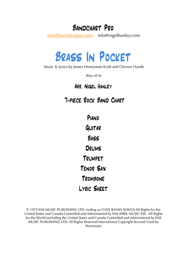 Brass In Pocket