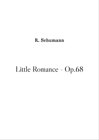 Little Romance - Op. 68