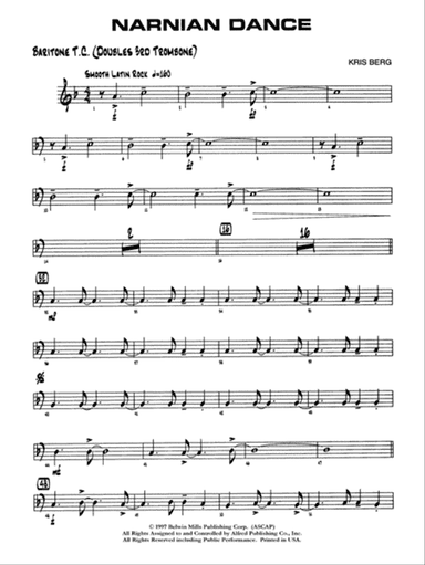 Narnian Dance: Baritone T.C.