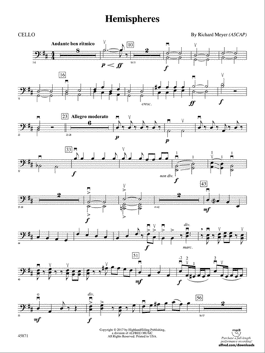 Hemispheres: Cello