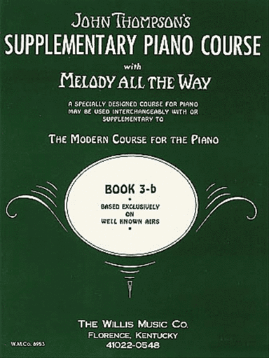 Melody All the Way - Book 3b