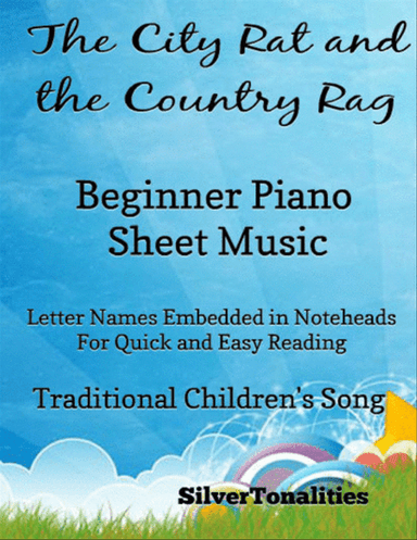 The City Rat and the Country Rat Beginner Piano Sheet Music