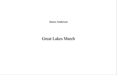 GREAT LAKES MARCH