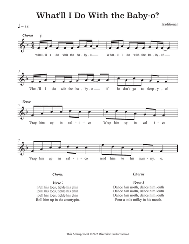 What'll I Do With the Baby-O?