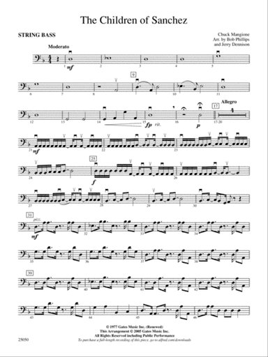 The Children of Sanchez: Bass 1