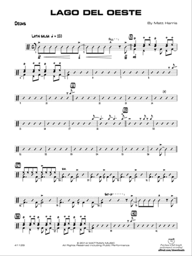 Lago del oeste: Drums