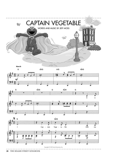 Captain Vegetable (from Sesame Street)