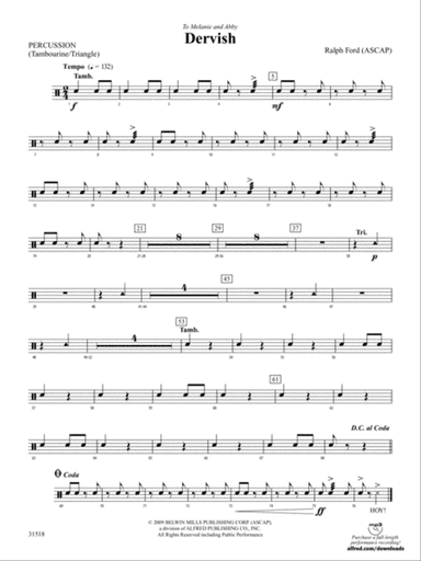 Dervish: 1st Percussion