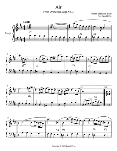 Air for harp (easy)